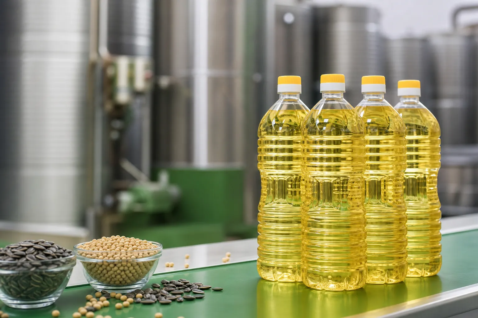 Subhaga Agritech Private Limited: close-up of Edible Oil Distribution and Edible Oil Sourcing & Supply